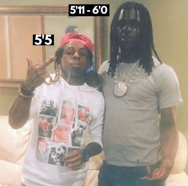 Chief Keef Height (With Visual Comparisons) Heartafact