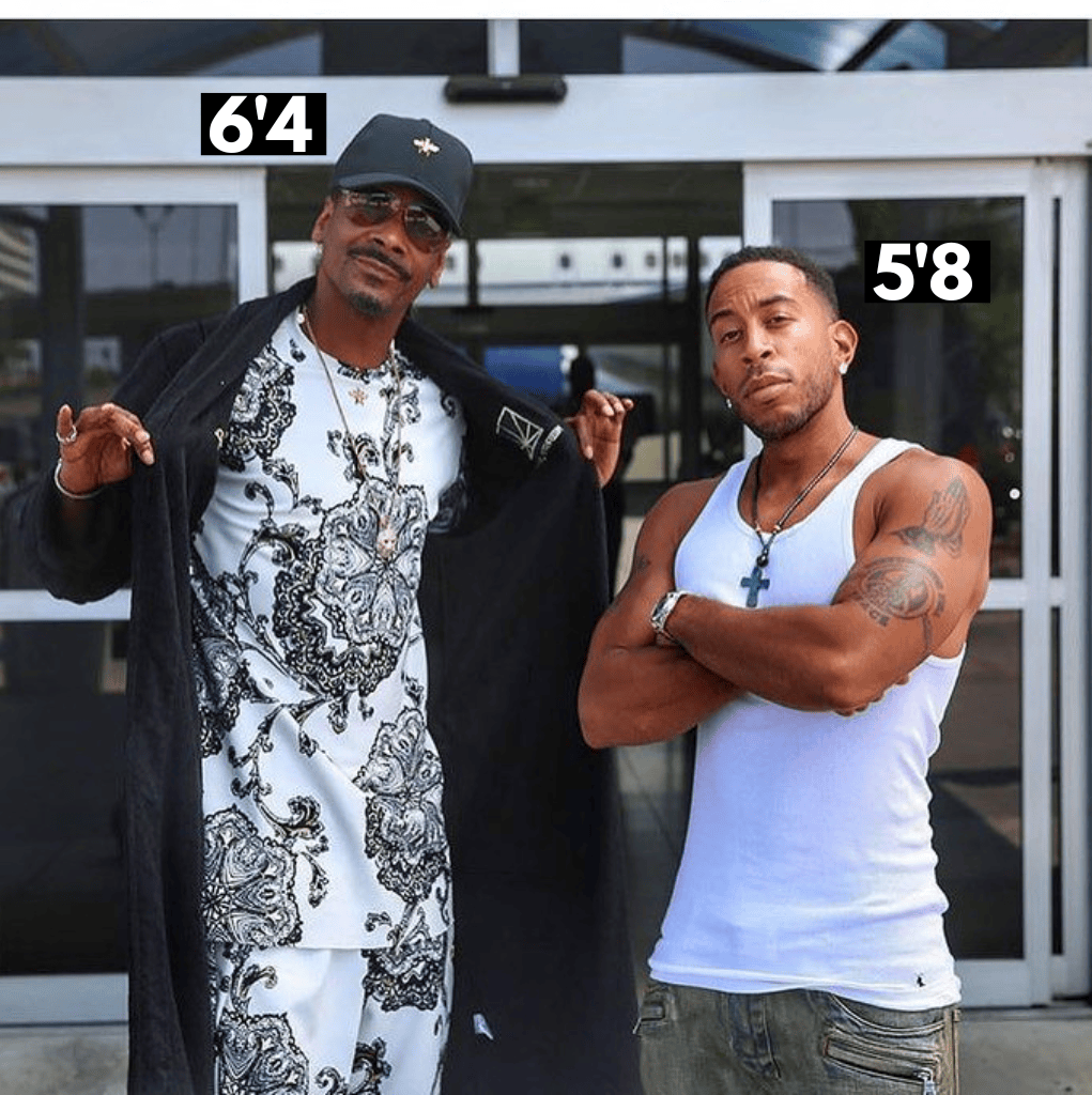 Ludacris Height (With Visual Comparison) Heartafact