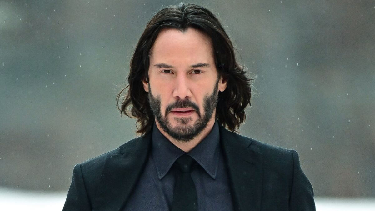 Keanu Reeves Patchy Beard