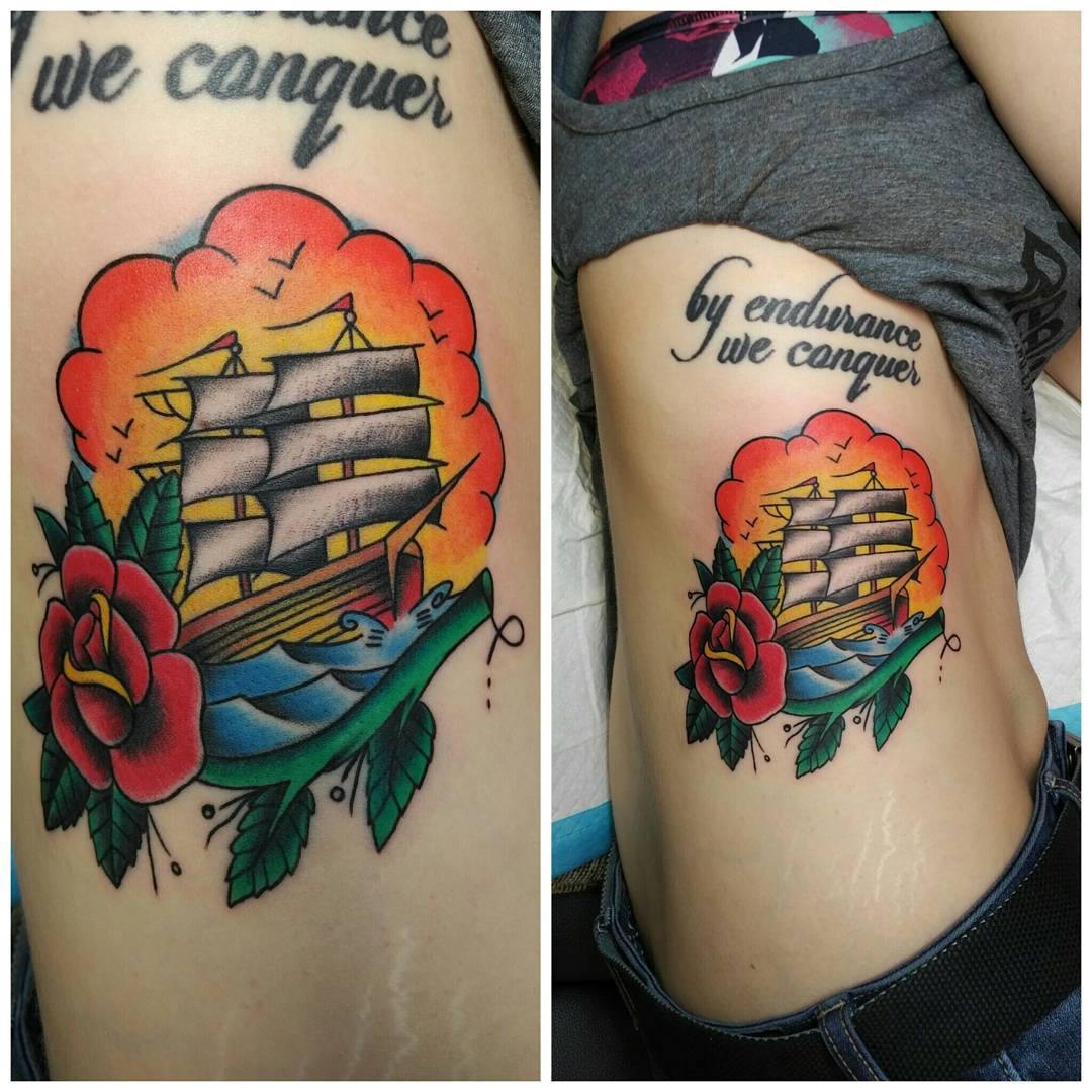 Pat Lapinski Heart and Soul Tattoo