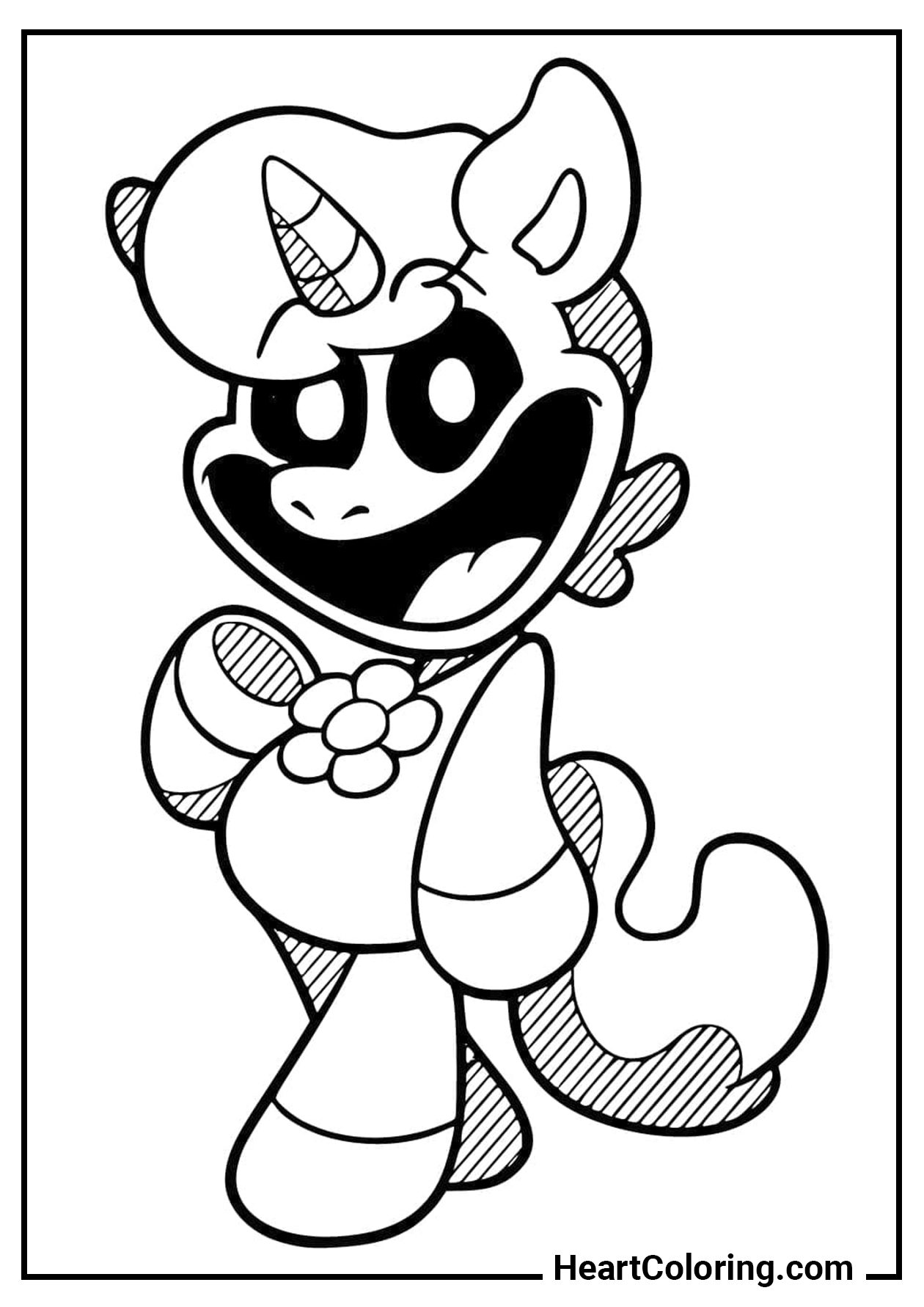 Smiling Critters Coloring Pages CatNap and More