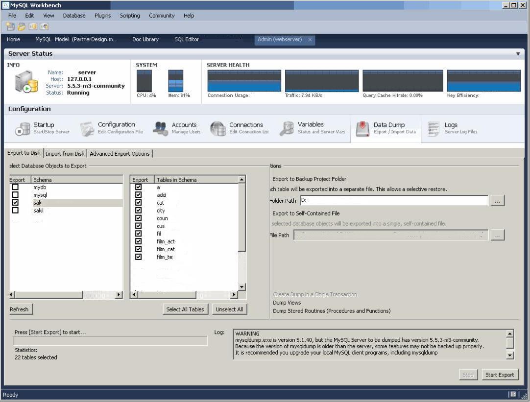 MySQL Workbench MySQL ハートコアはオラクル社のパートナーです