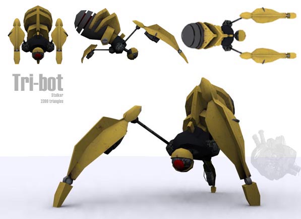 Cg Robots Tri Bots