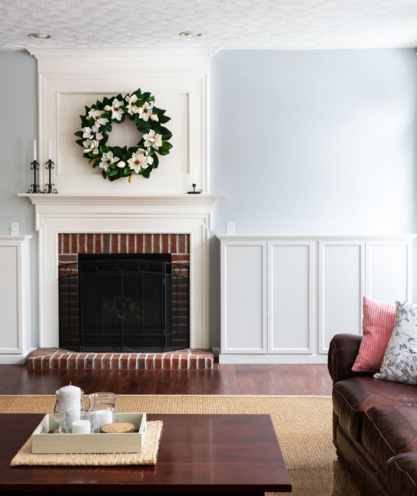 DIYIkeaFireplaceBillyBookcaseorBookshelvesBuiltins