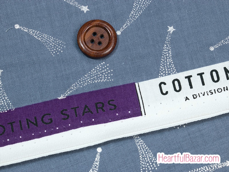 すべてのオーダーカット生地/[oc]COTTON+STEEL Mystical シューティングスター ライラック商品詳細ページ ハートフルバザール