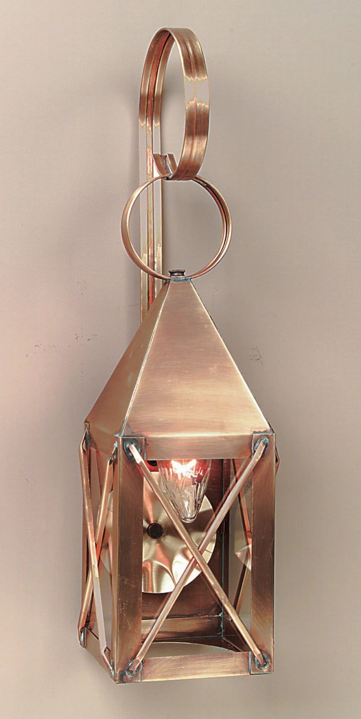 Copper Wall Light Handcrafted Vintage, Cottage & Farmhouse Lighting