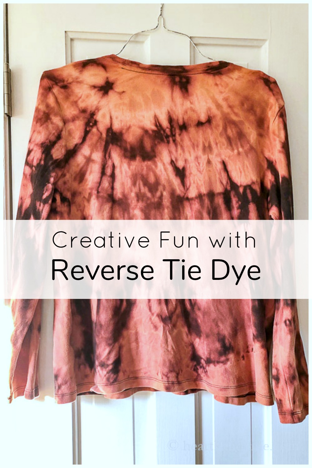 Reverse Tie Dye A Fun and Easy Craft Project Hearth and Vine