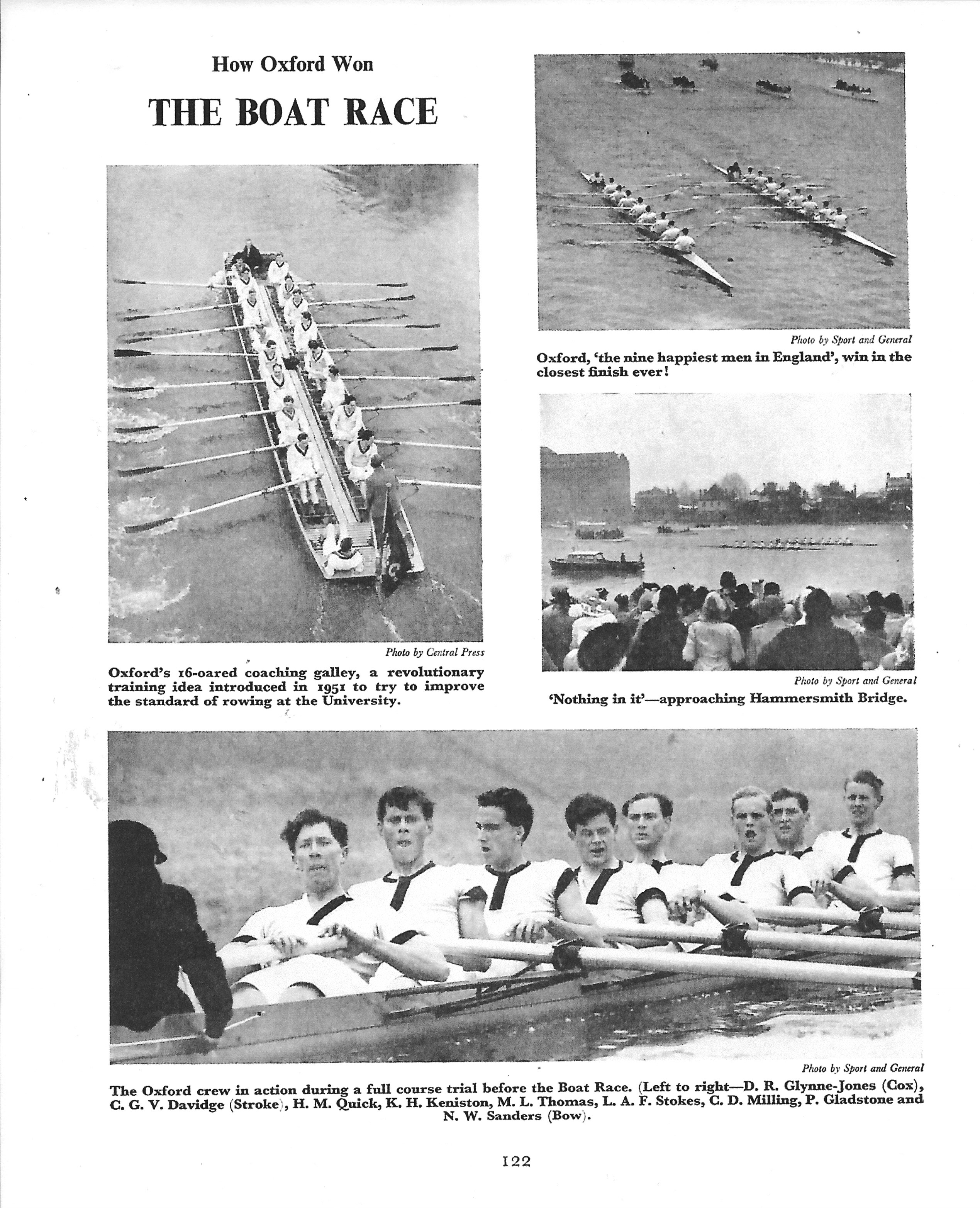 How Oxford Won The Boat Race Hear The Boat Sing
