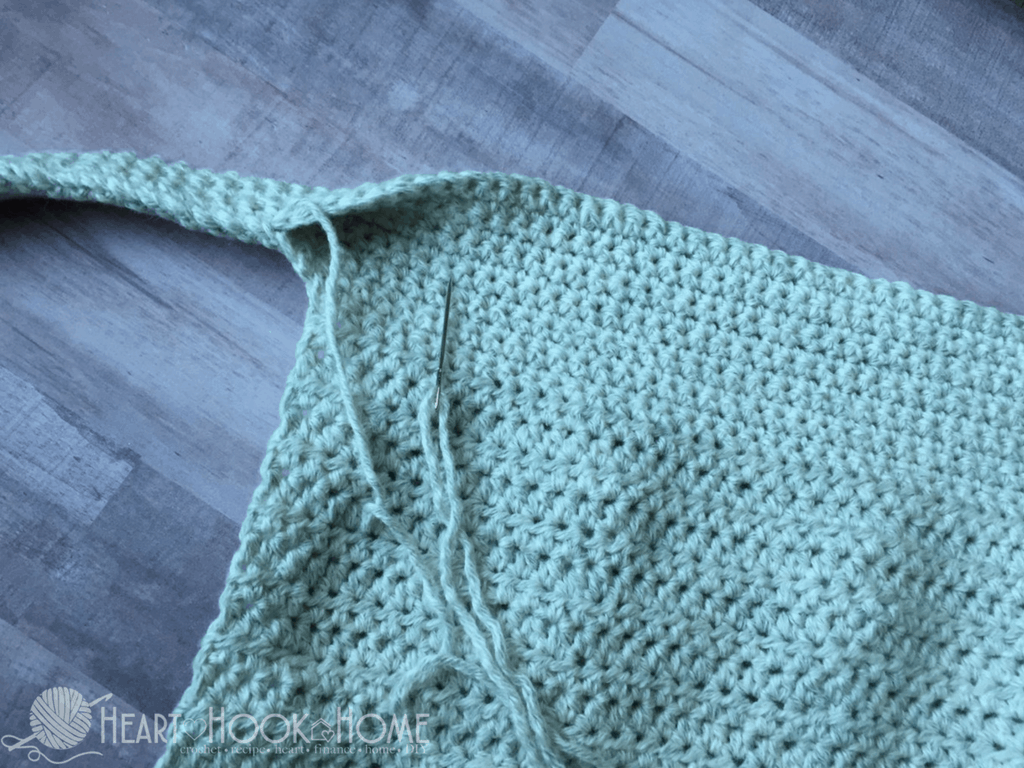 An Eggcellent Apron Free Crochet Pattern by Heart Hook Home