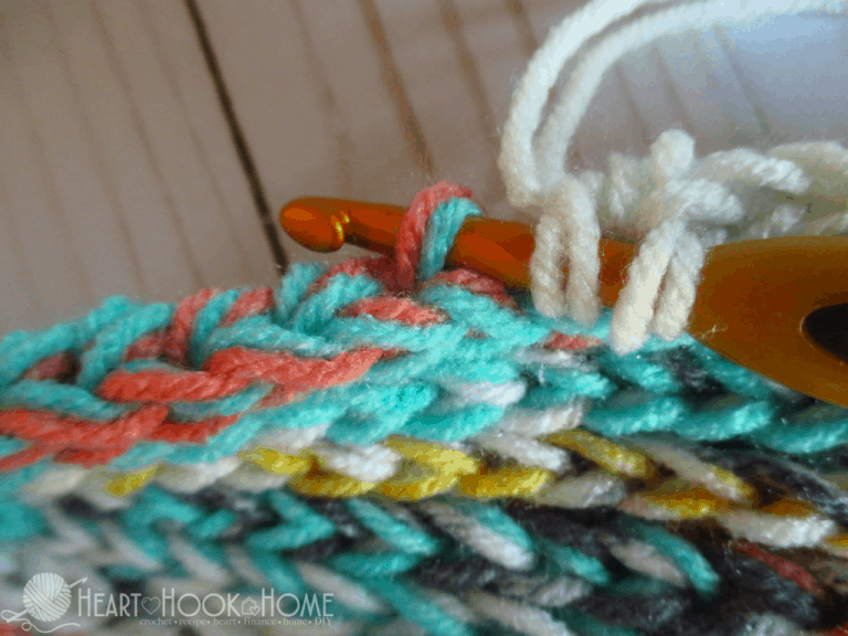 Third Loop Half Double Crochet (Video Tutorial)