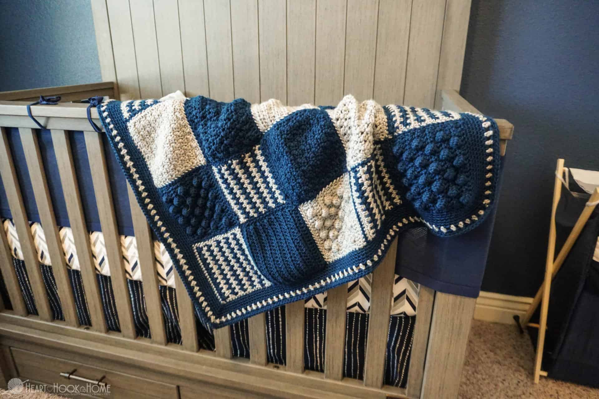 Creighton's Blanket Free Stitch Sampler Crochet Pattern