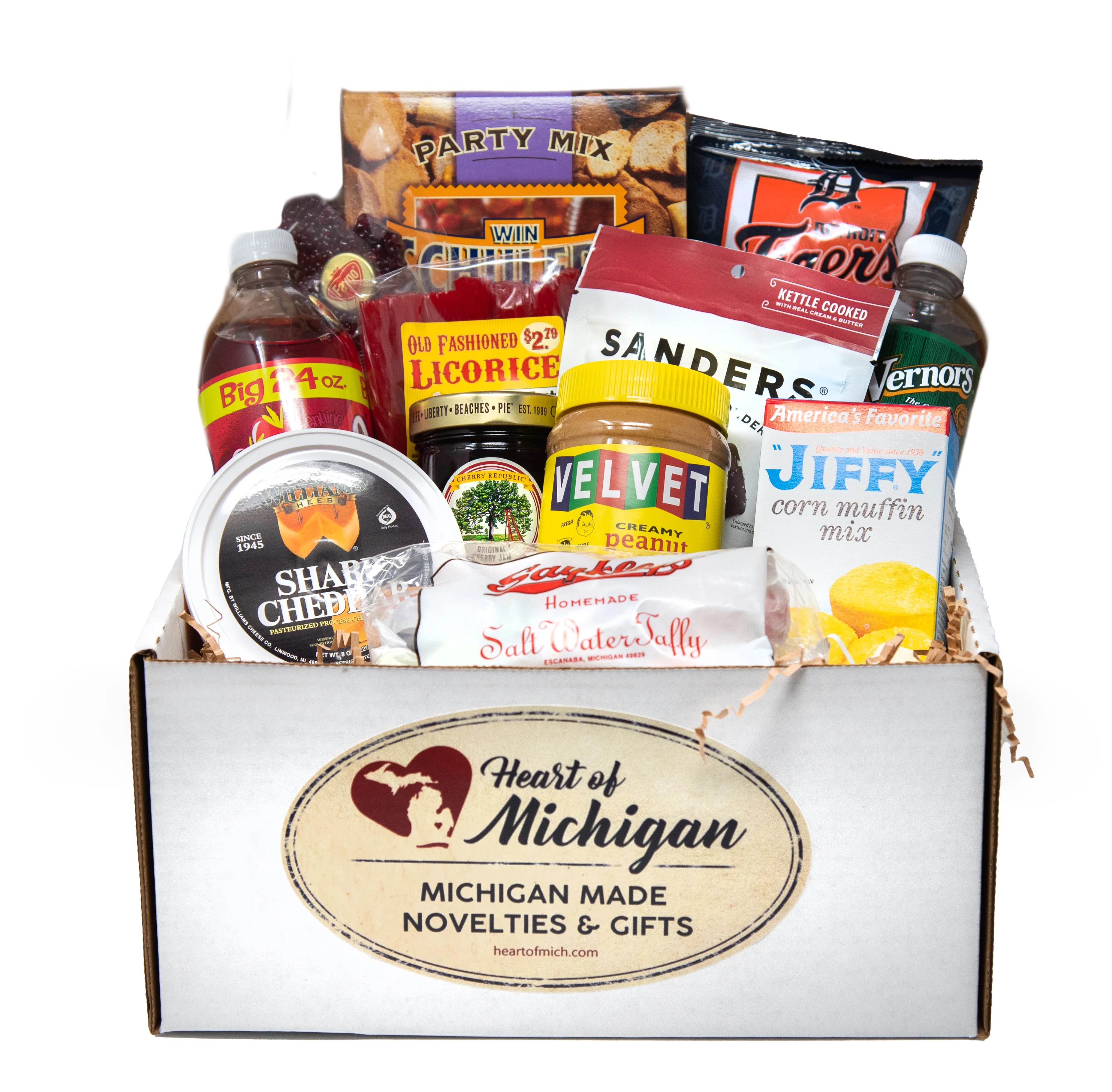 Michigan Iconic Gift Box Heart of Michigan