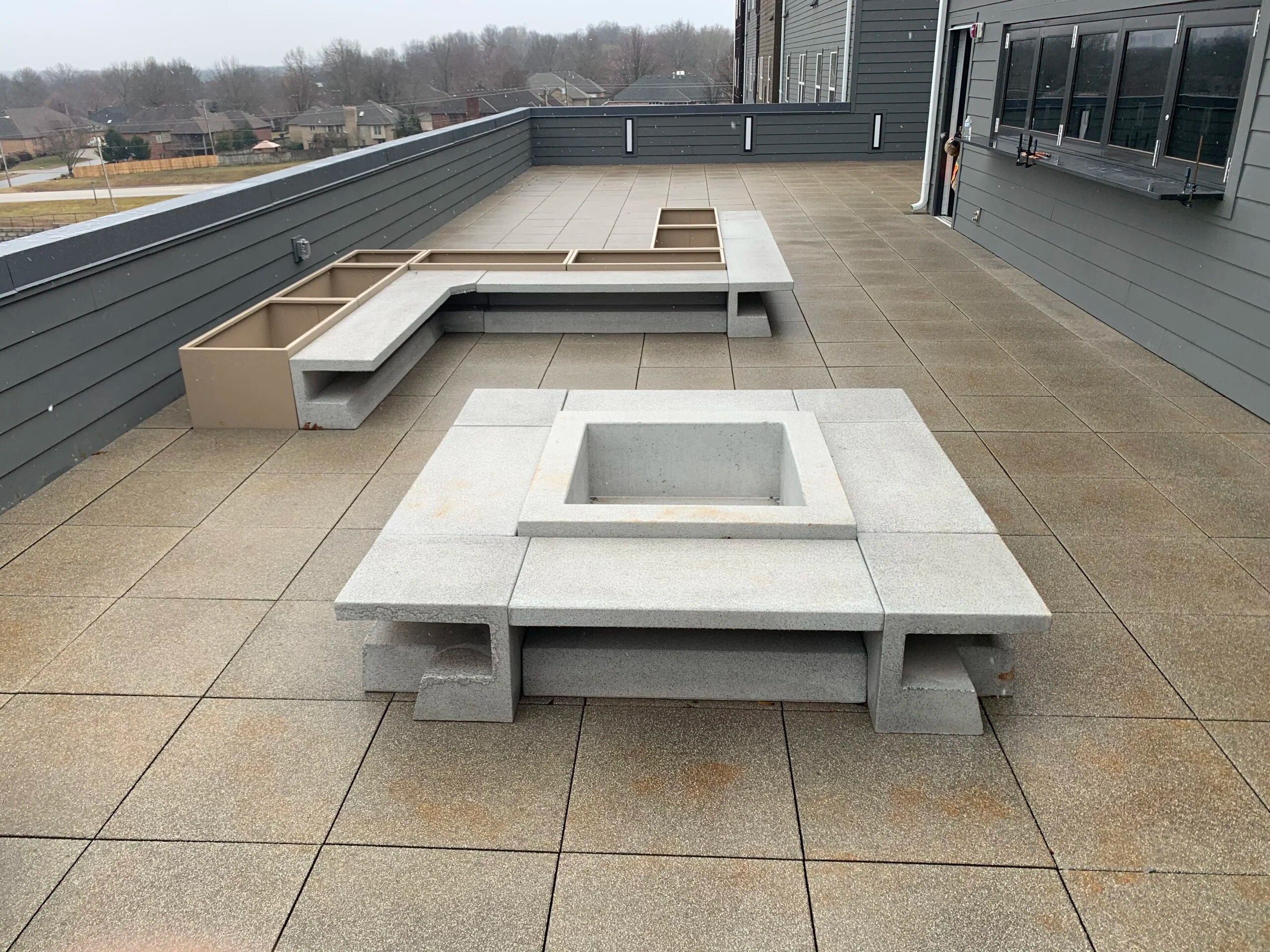 Roof Pavers Commercial Roof Pavers Heartstone Inc