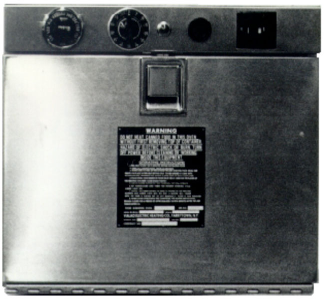 Item VEH12B, Food Warming Ovens On Valad Electric Heating Corp.