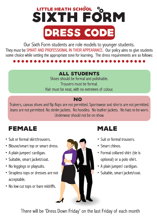 Dress Code Little Heath Sixth Form
