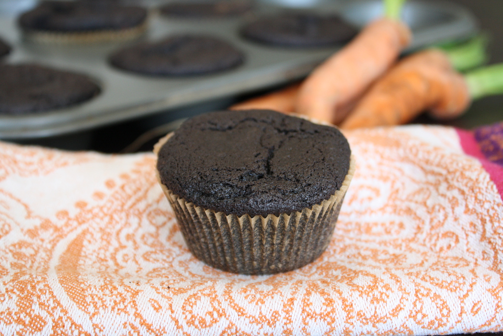 Chocolate Carrot Muffins