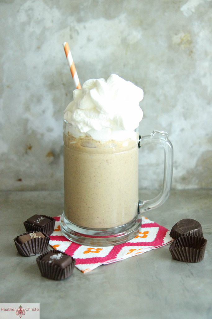 Banana Caramel and Sea Salt Milkshake Heather Christo