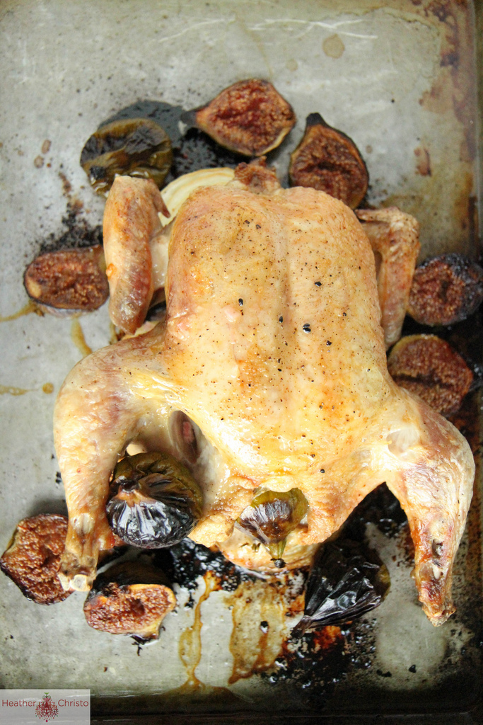 Roast Chicken and Figs Heather Christo