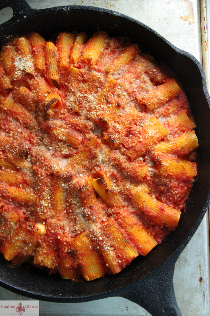 Skillet Baked Stuffed Rigatoni Heather Christo