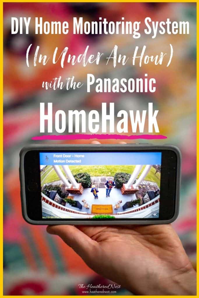 Panasonic HomeHawk Home Monitoring System A Review The Heathered Nest