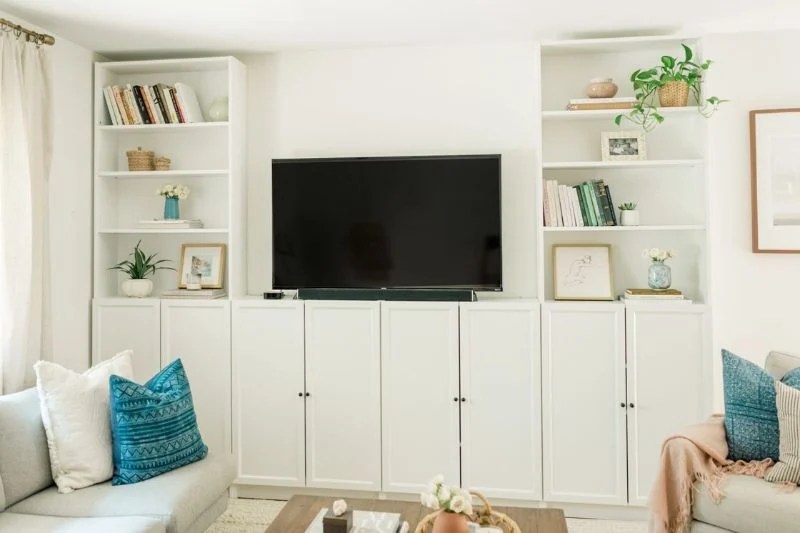 26 Innovative Ikea Billy Bookcase Hack Ideas The Heathered Nest