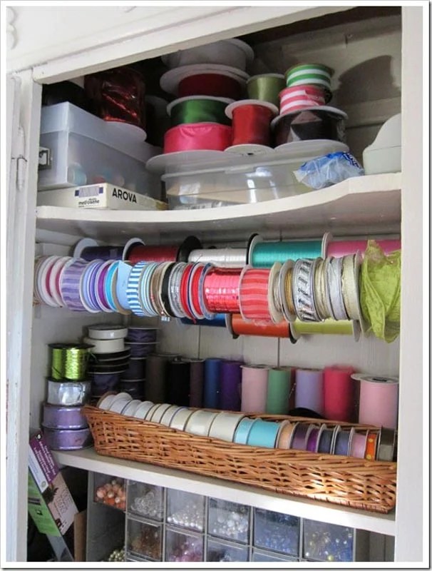 20 Clever Ribbon Storage Ideas You Need The Heathered Nest