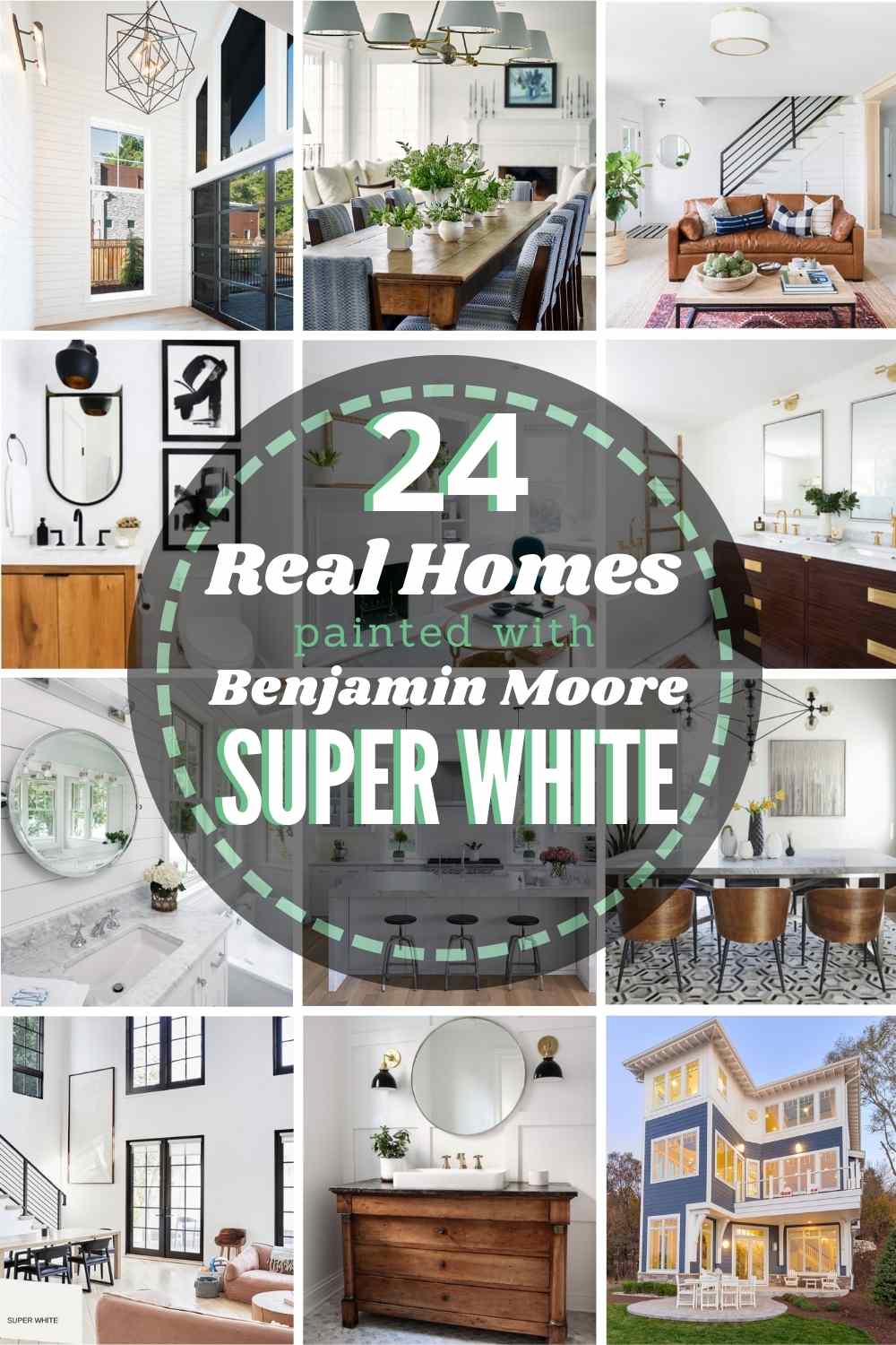 Benjamin Moore Super White PM1 & OC152 BEST Review + Pics