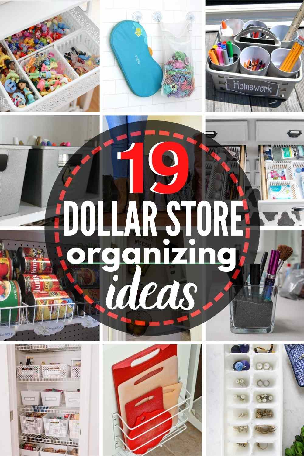 Dollar Tree Organization Ideas You've Got to See The Heathered Nest