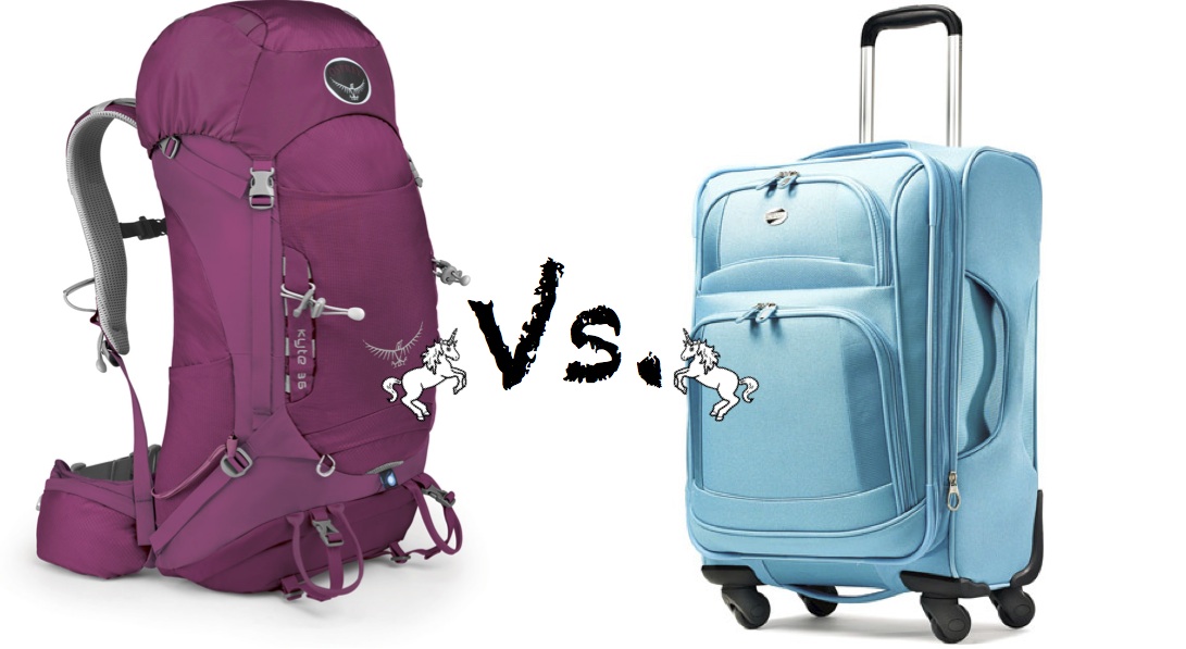Backpack vs. Suitcase