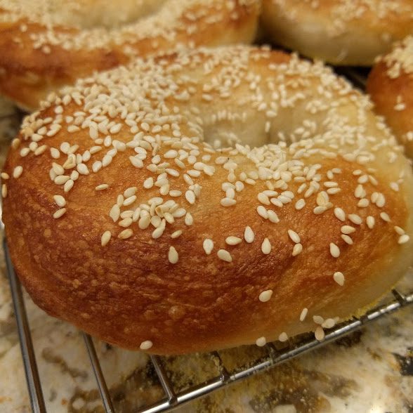 On Bagels Heather is Making Stuff