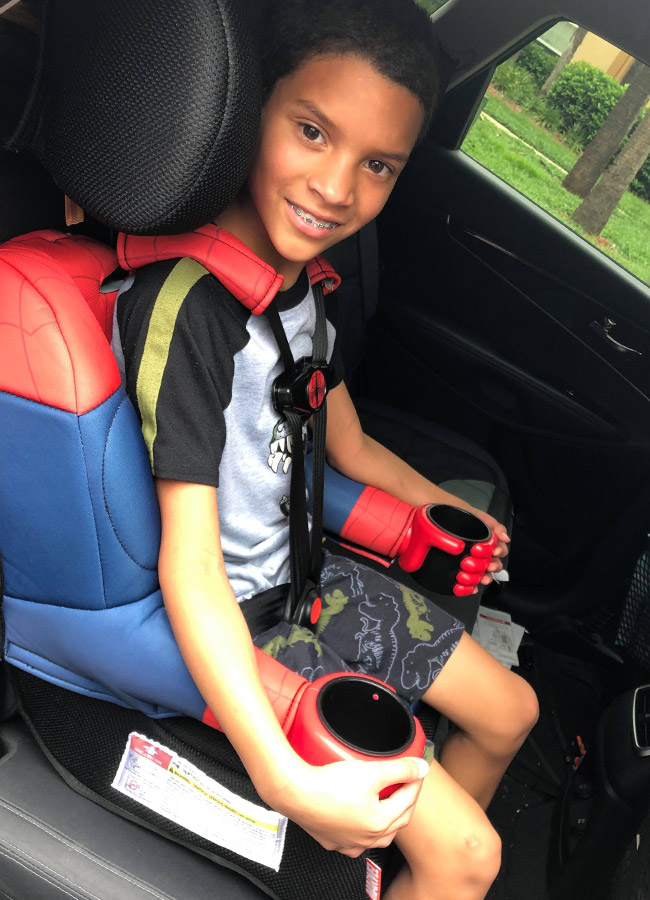 Product Feature KidsEmbrace Avengers Character Car Seat Heather Lopez CEO