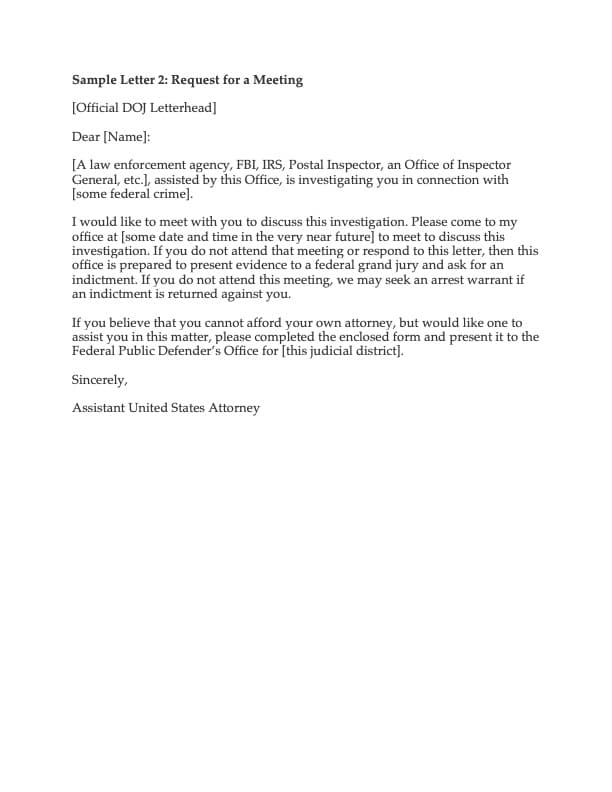 Proven Federal Target Letter Attorney Heath Hyde