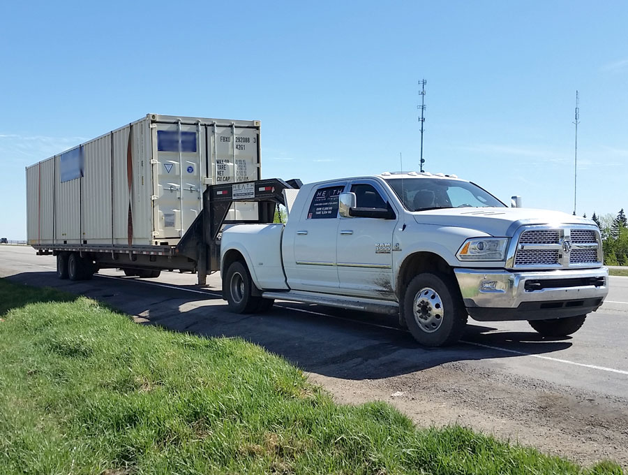 Sea Can Container Moving Service Edmonton and Calgary, Alberta