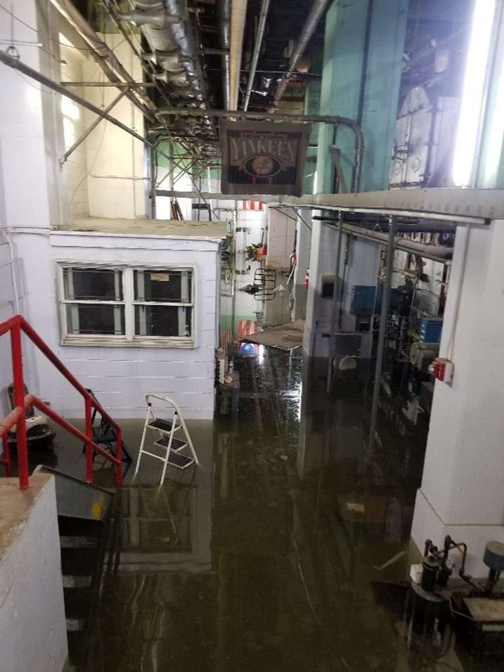 New York City Boiler Room Flood Damage Repairs