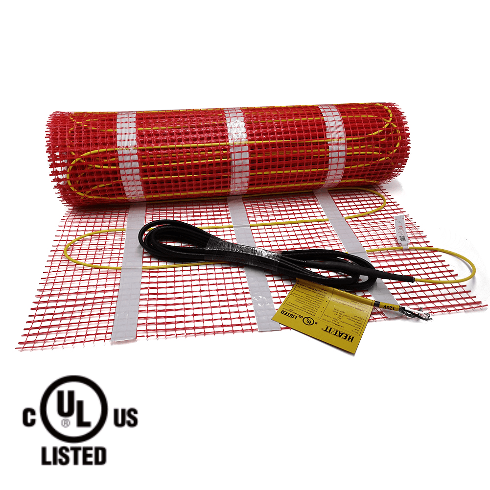 HEATIT Warmmat Electric Radiant Selfadhesive Floor Heat Heating System