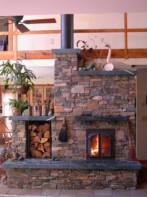 Masonry Stove Builders HeatKit Masonry Heater by William Davenport