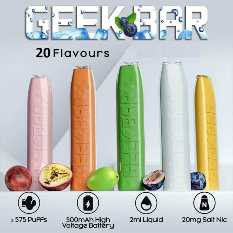 GeekVape Geek Bar Disposable Vape Pod Heat Not Burn