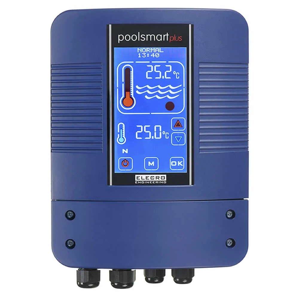 Poolsmart+ Touch Screen Controller / Thermostat with 3m Flow Switch