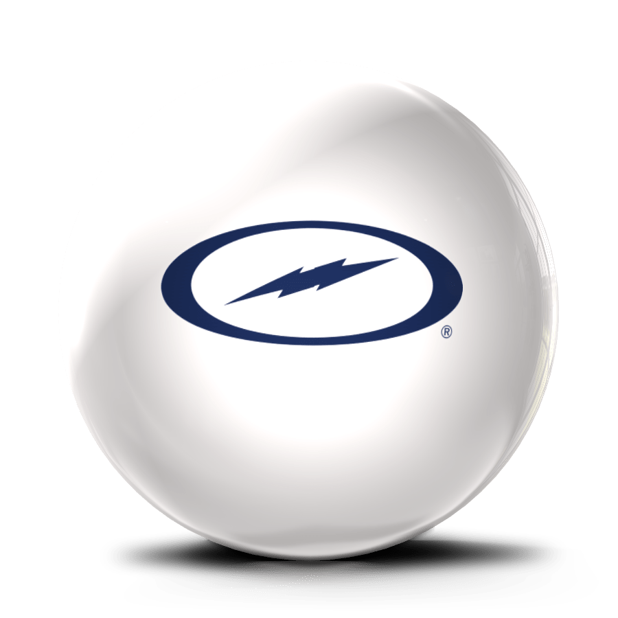 Storm Clear White Navy Bowling Ball