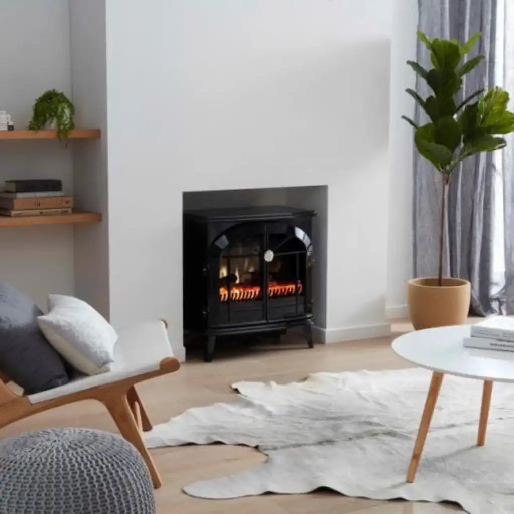 Dimplex Leckford Optiflame 3D Electric Stove Heatwave Fireplaces