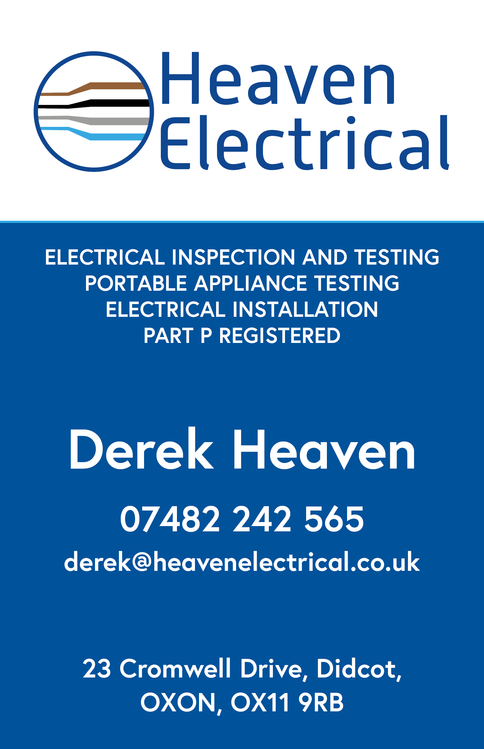 Heaven Electrical Didcot Oxfordshire