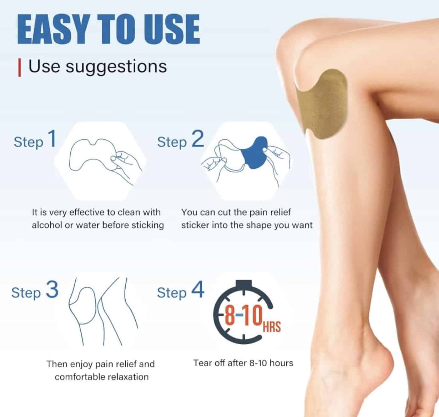 Heaven Knee Relief Patches (Official Retailer) 2024