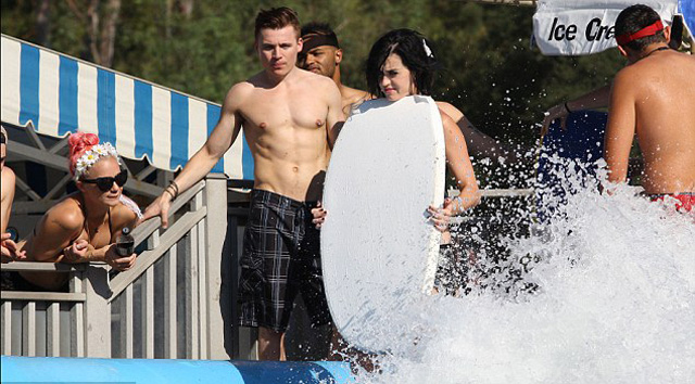 Katy Perry’s Ass Exposed in Surprise Cameo at Water Park