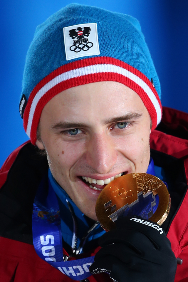 Matthias Mayer Men's Downhill Gold Medal Winner