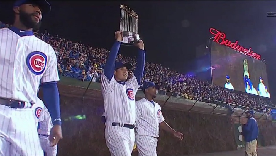 WATCH Chicago Cubs World Series Banner Ceremony