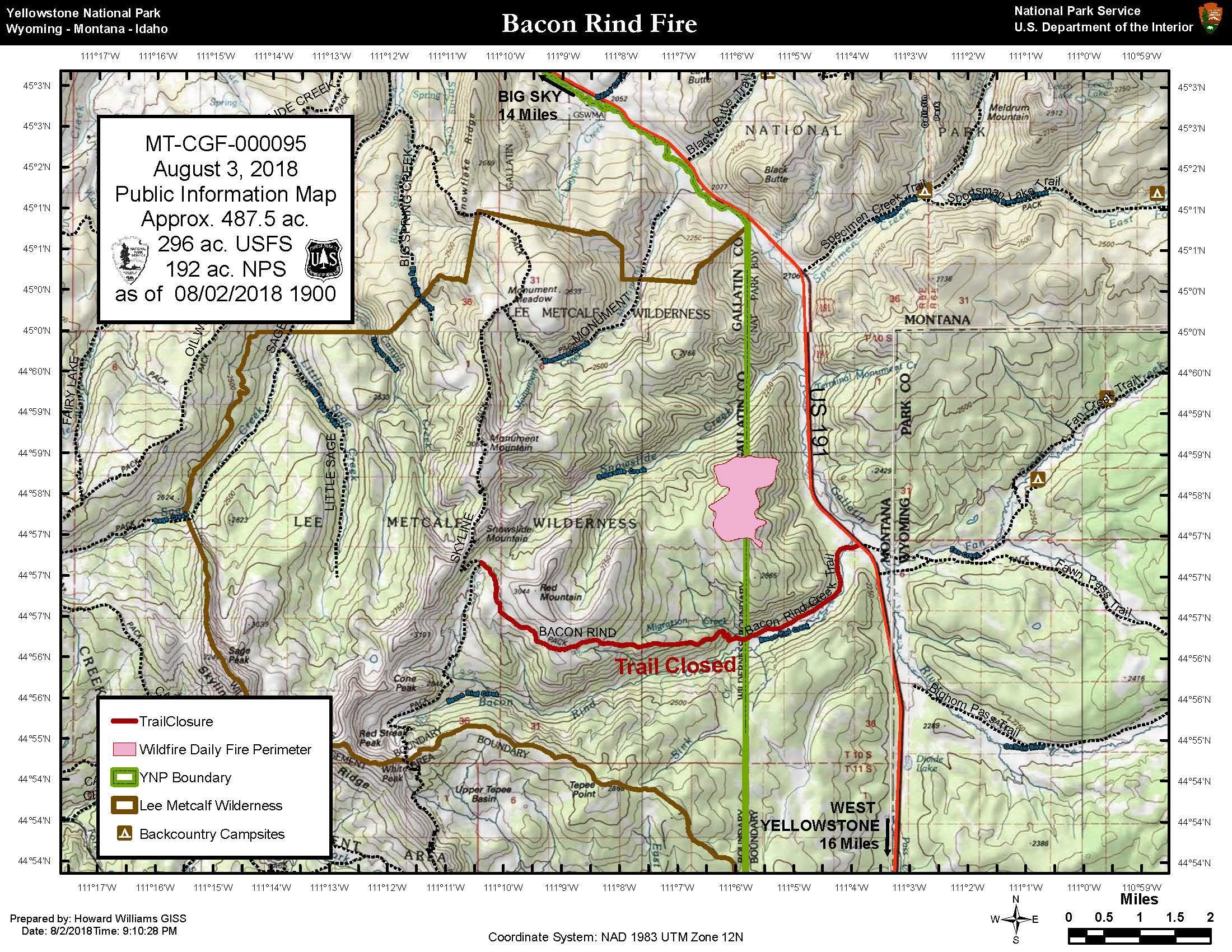 Montana Fire Maps Fires Near Me Right Now [August 13]