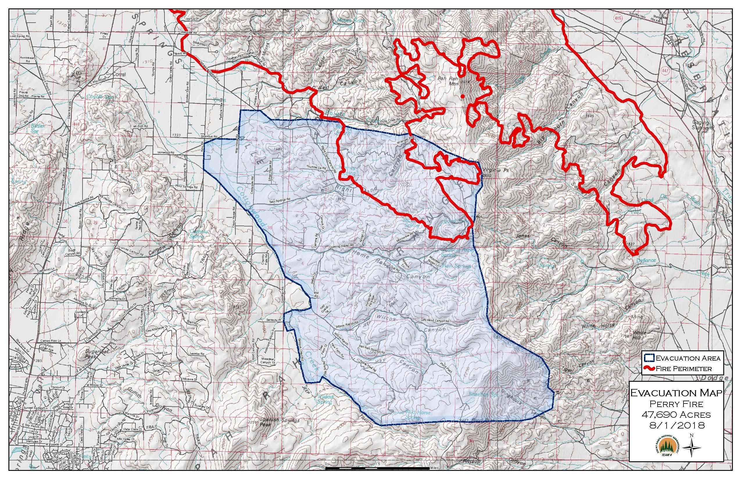 Pierce County Fire Map Nevada Fire Maps List of Fires Near Me [August 1]