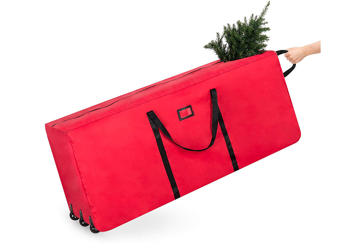 2 Pack Souarts Waterproof Christmas Tree Bag Extra Large Heavy Duty