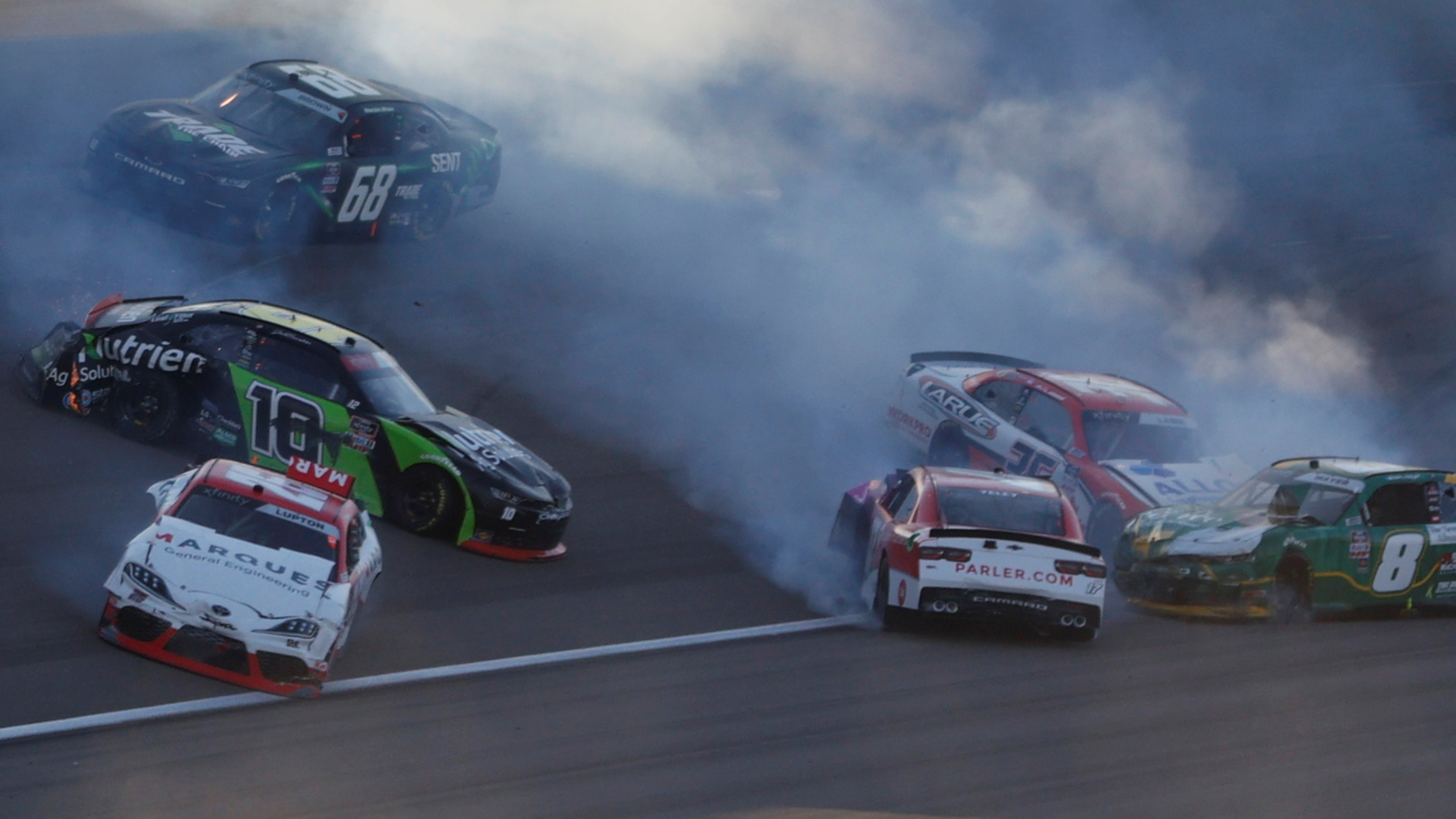 Josh Berry Wins Xfinity Series Race at Las Vegas