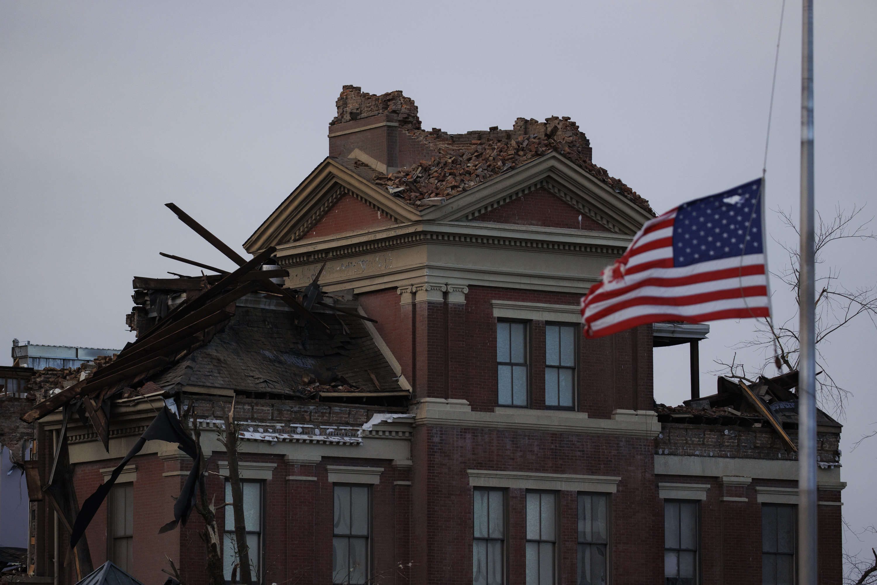 Mayfield Tornado Damage in Kentucky [PHOTOS & VIDEOS]